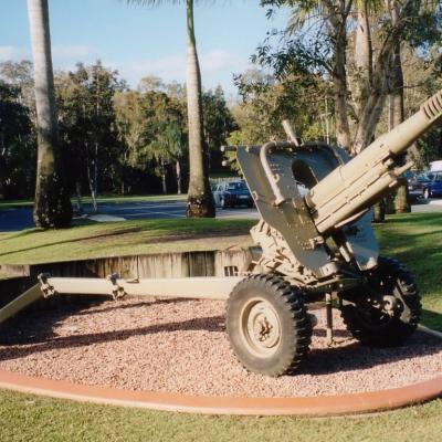Howitzer L5 105mm Pack Used In Malaysia And Vietname