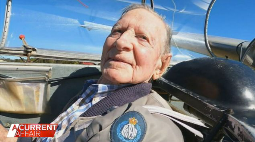 Wally Dalitz is one of the only surviving pilots of the WWII Beaufort bomberpng